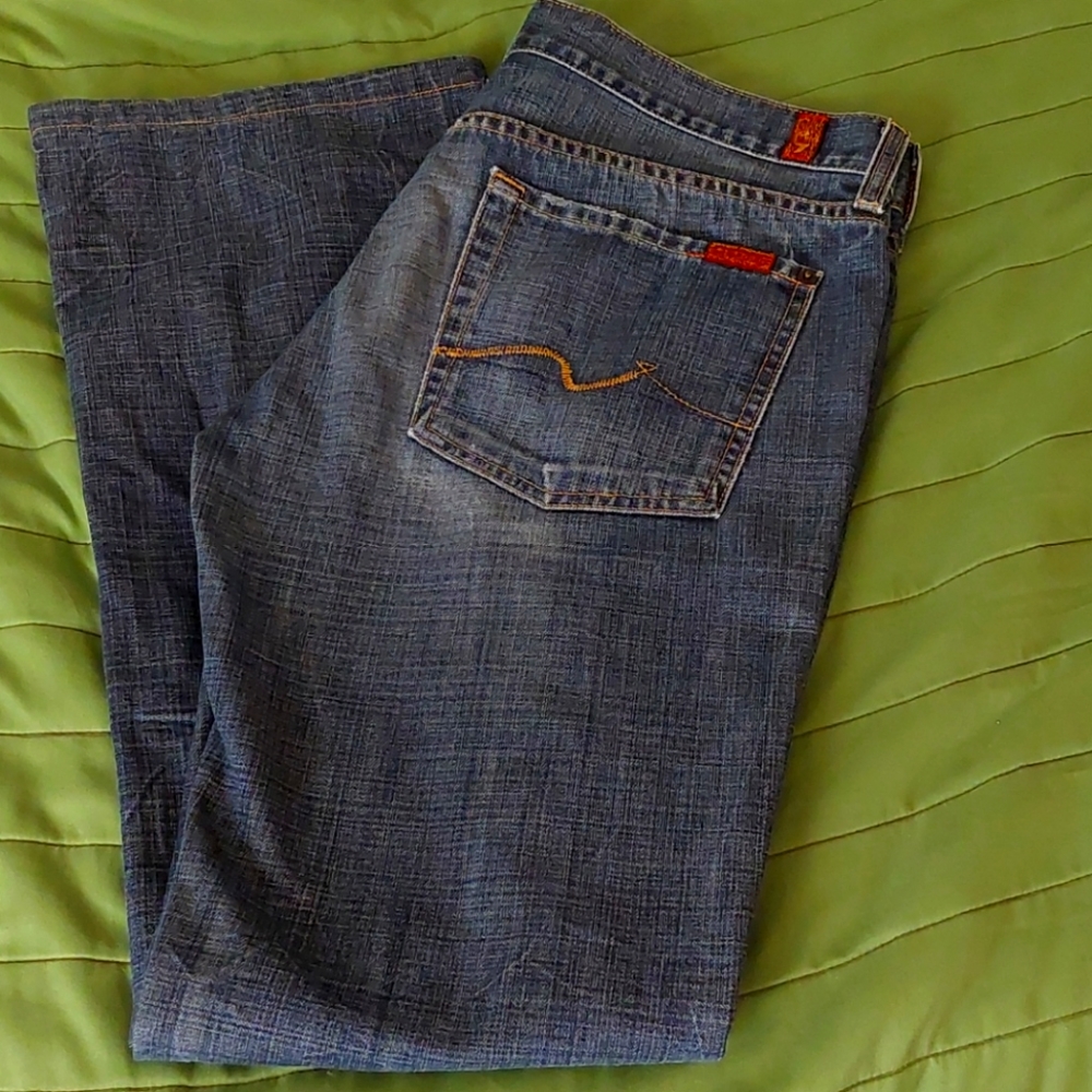 7 for all mankind jeans size 31 (8-10)